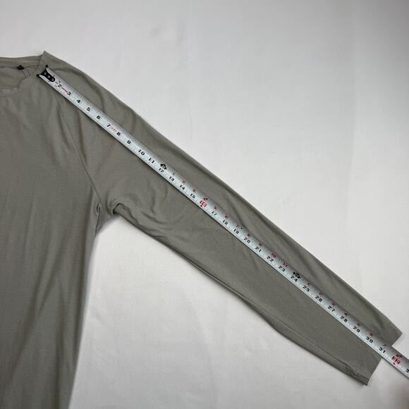 Rhone Reign Long Sleeve Tee Shirt Men's XL Gray Style 100307 Athletic - Picture 8 of 12